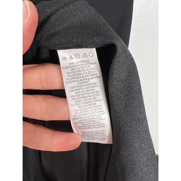 Dress The Population Women's M Abigail Cut Out Black Dress Sophisticated Formal - Picture 5 of 10